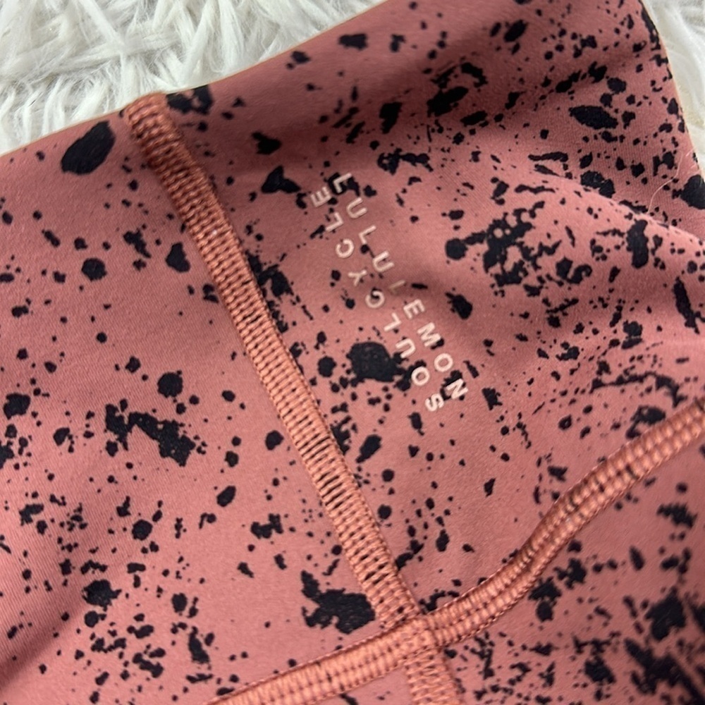 Lululemon To The Beat Tight Reflective 24" *lululemon X SoulCycle Tempo Splatter - Picture 5 of 9